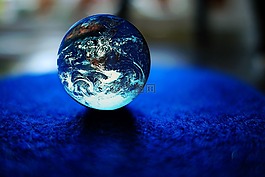 球,地球,玻璃