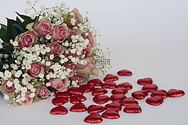 玫瑰,玫瑰花,鮮花