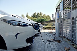 停車位,汽車,電動車