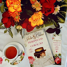 鮮花,書,bridgertons