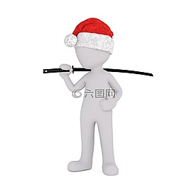 白人男性,3d模型,孤立