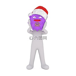 白人男性,3d模型,孤立