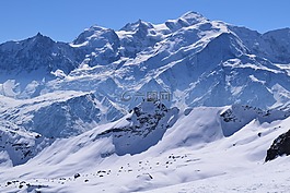 山,阿爾卑斯山,滑雪