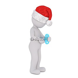 白人男性,3d模型,孤立