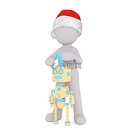 白人男性,3d模型,孤立