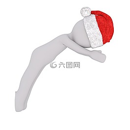 白人男性,3d模型,孤立