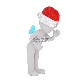 白人男性,機(jī)器人,3d模型