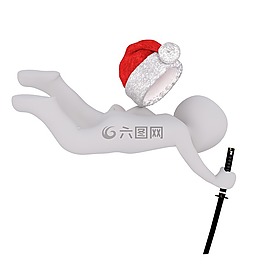 白人男性,3d模型,孤立