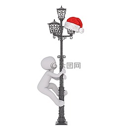 白人男性,3d模型,孤立