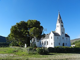教堂,農村,非洲