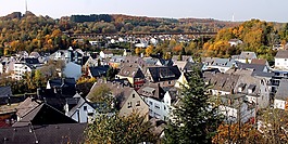 westerburg的,westerwald,秋季