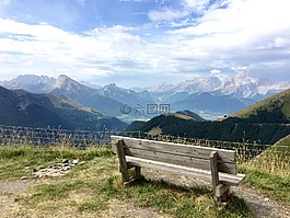 天空,工作臺,山