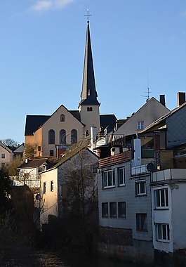 城市,waxweiler,教堂