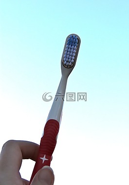 牙刷,生,牙科