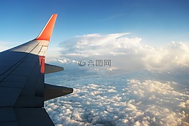 飛機,翼,商務旅行