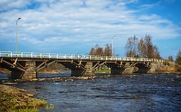 芬蘭,橋,景區(qū)