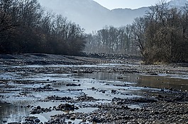 河,景观,石头