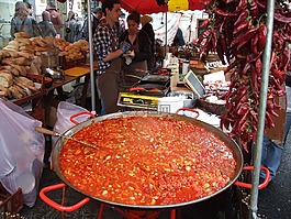 街頭食品,市場,大鍋