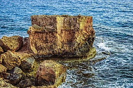 石,巖質(zhì)海岸,海