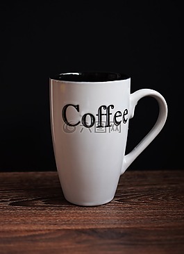 咖啡,杯,碑文