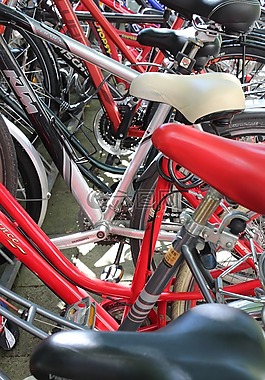 自行車,鞍,關閉