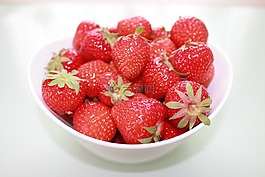 草莓,水果,紅色