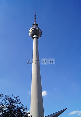 柏林,電視塔,資本