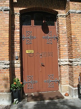 门,建筑,扣押