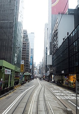 街頭,路,輕軌