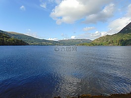 湖。,坎伯里亞,湖