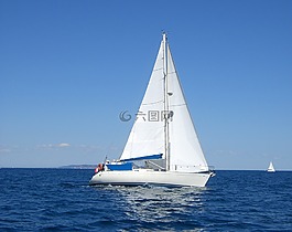 帆船,導(dǎo)航,海