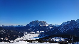 zugspitze,冬天,erwald
