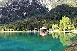 高山湖,水,bergsee