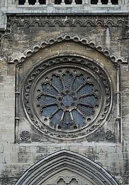窗口,花環(huán),大教堂