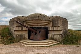 d日,longues-sur-mer的,大西洋壁垒