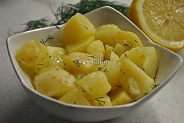 馬鈴薯,食品,餐