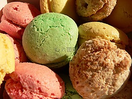macaron,蛋糕,多彩