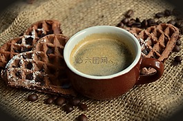 咖啡,咖啡杯,受益