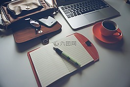 筆記本電腦,iphone,咖啡