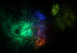 空間,豐富多彩,顏色