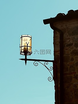 托斯卡納,燈,地中海