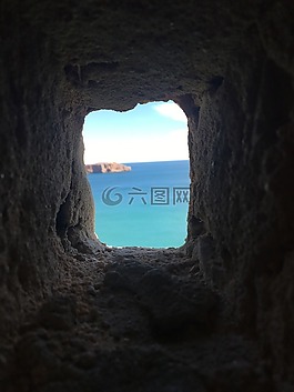 海,洞穴,太陽(yáng)