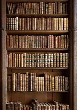 書籍,書柜,舊圖書