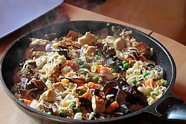 炒行动,泛,吃