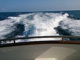 巡洋艦,波,噴霧