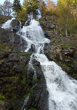 大瀑布,级联,todnau