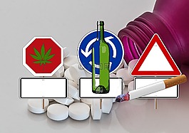 路標,藥物,大麻