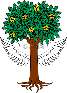 樹(shù),翅膀,根