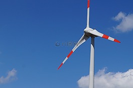 風車,天空,風電