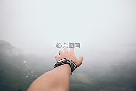 成人,美麗,霧